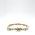 10CTW Yellow Gold Lab Diamond Tennis Bracelet | Classic Luxury Bracelet