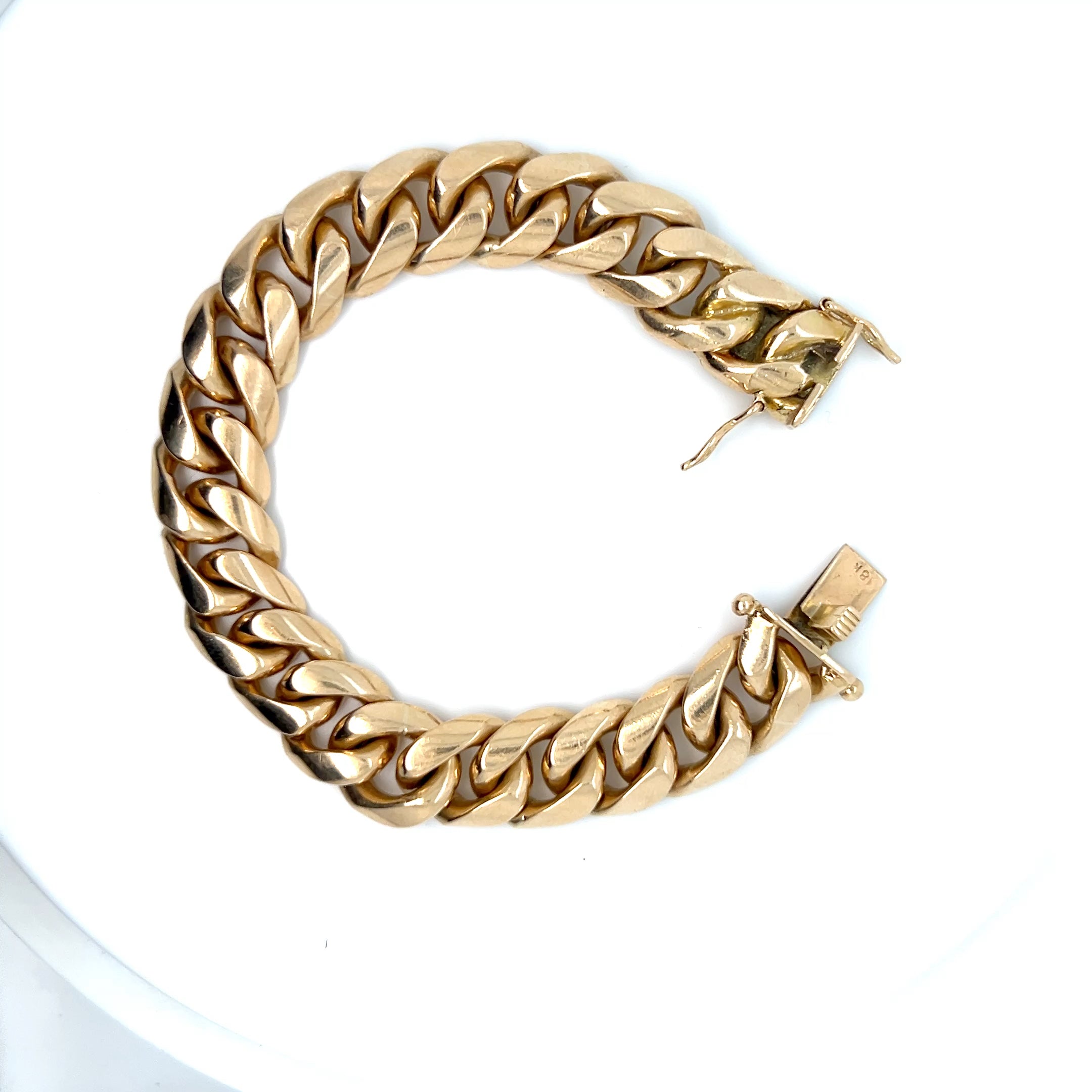 101 grams Solid 18KT gold bracelet