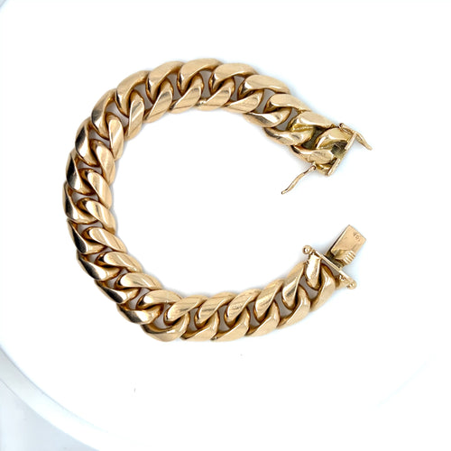 101 grams Solid 18KT gold bracelet
