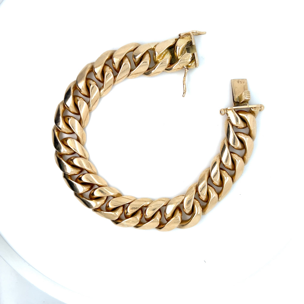 101 grams Solid 18KT gold bracelet